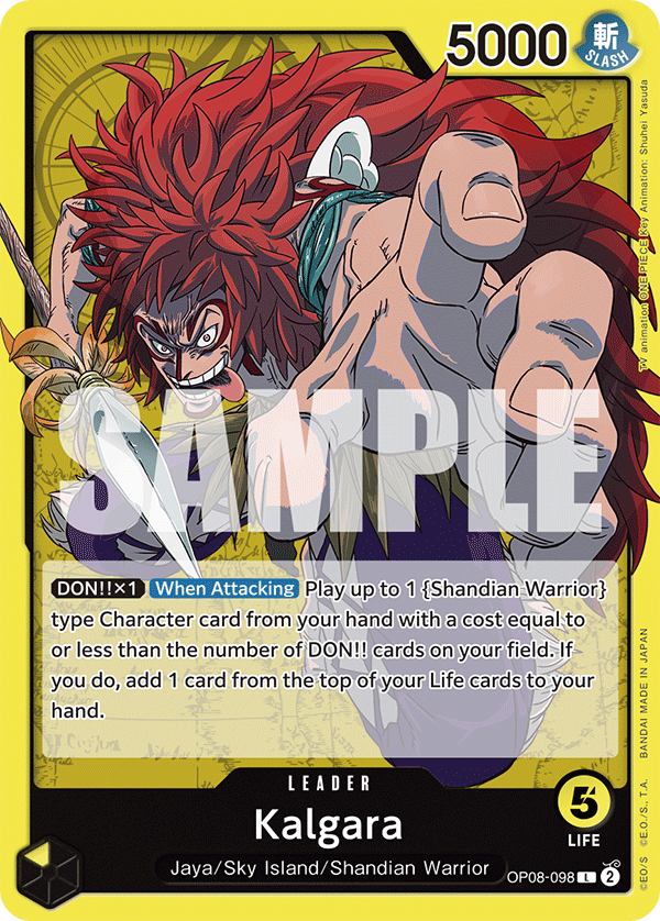 Kalgara [098] OP08-098 - Leader OP-08 Two Legends
