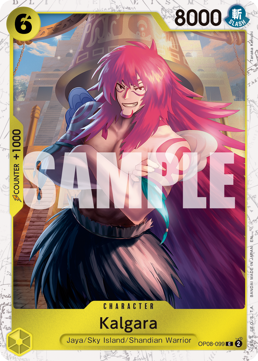 Kalgara OP08-099 -  [PIRATE FOIL]  [PRB-02] Premium Booster - THE BEST - VOL. 2