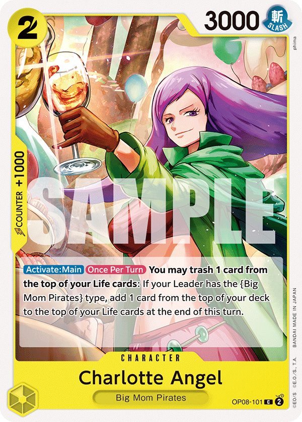 Charlotte Angel OP08-101 - Common OP-08 Two Legends