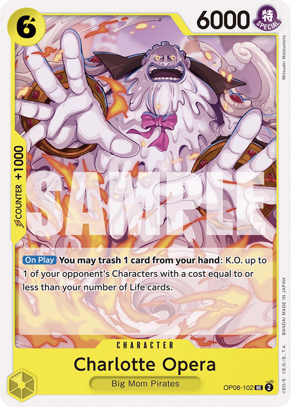 Charlotte Opera OP08-102 - Uncommon OP-08 Two Legends