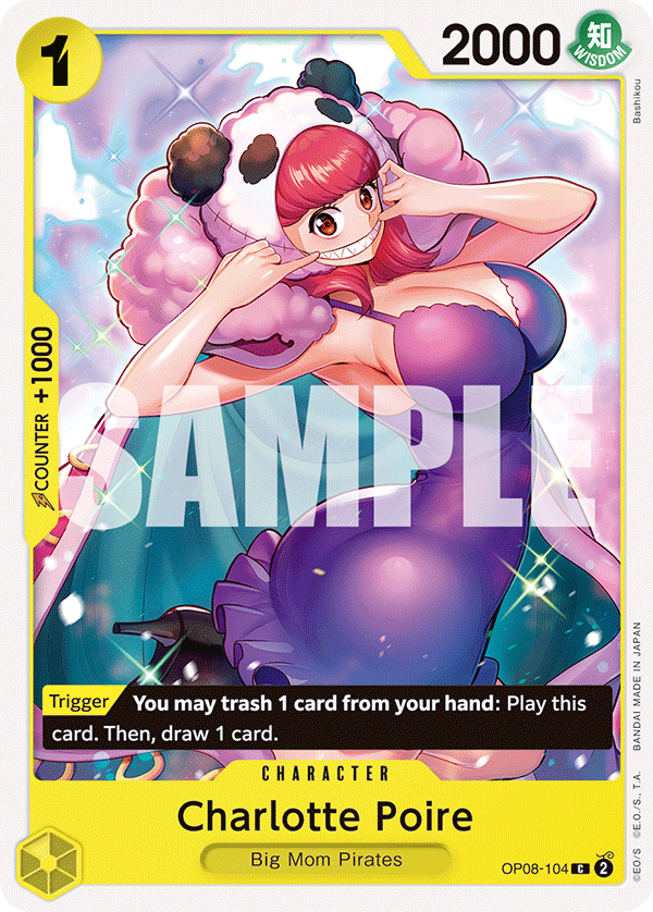 Charlotte Poire OP08-104 - Common OP-08 Two Legends