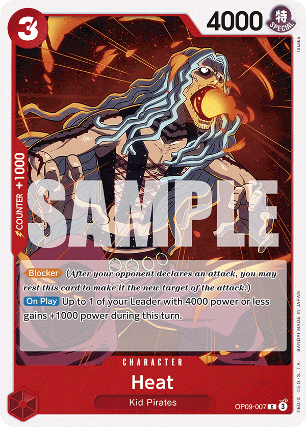 Heat OP09-007 - Common OP-09 Emperors in the New World