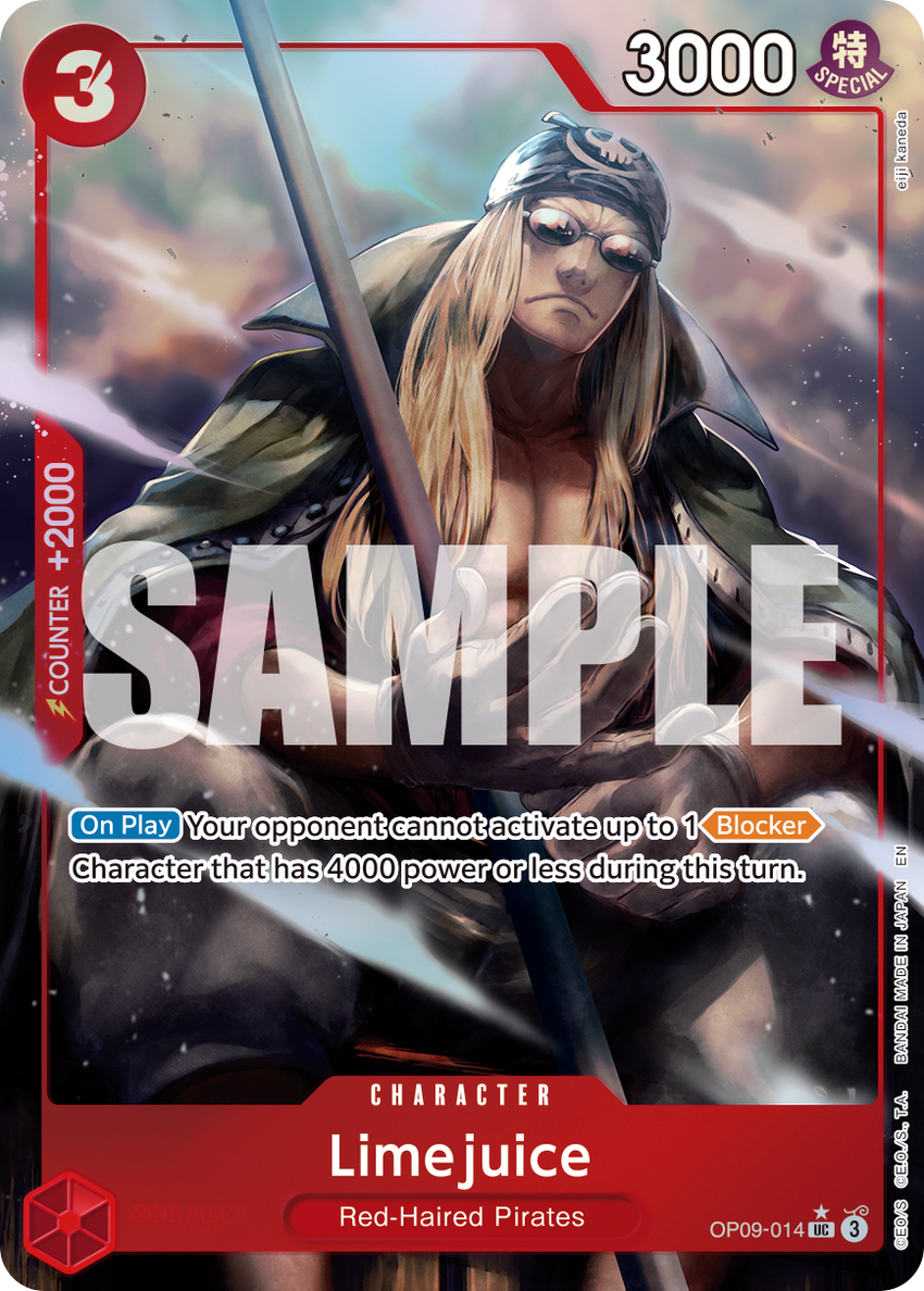 [ALTERNATE ART] Limejuice (Alternate Art) - U [PRB-02] Premium Booster - THE BEST - VOL. 2