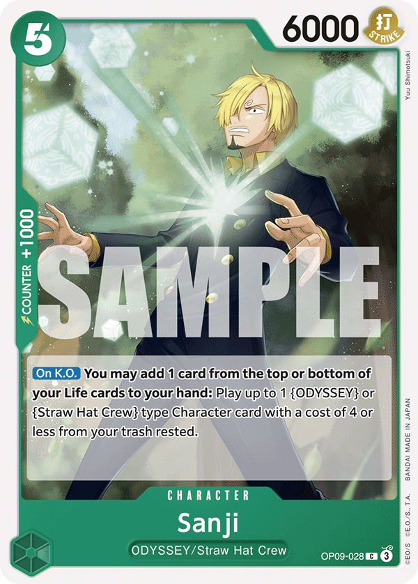 Sanji (028) OP09-028 - Common OP-09 Emperors in the New World