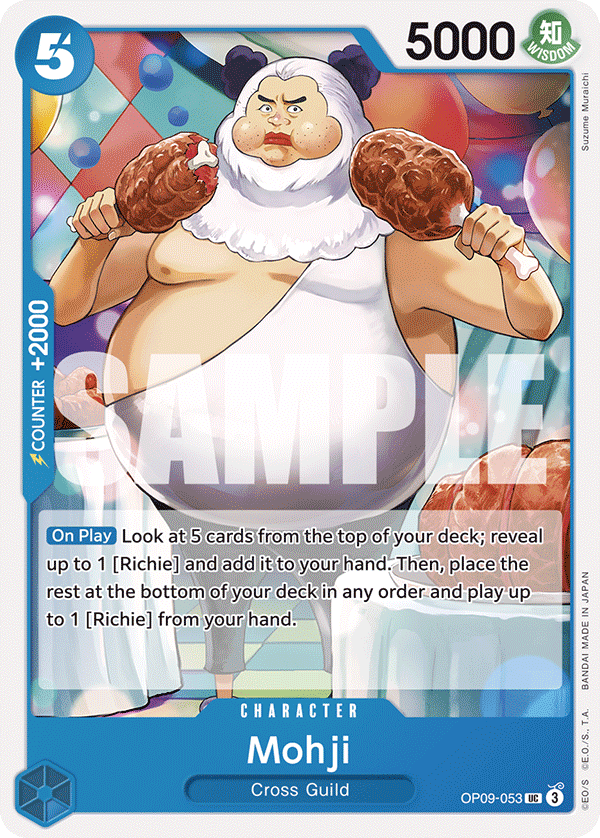 Mohji OP09-053 - Uncommon OP-09 Emperors in the New World