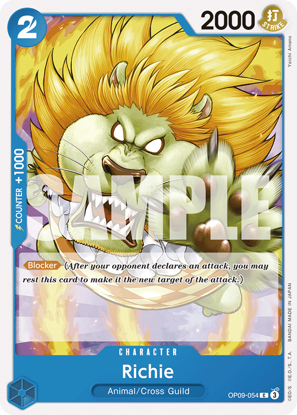 Richie OP09-054 - Common OP-09 Emperors in the New World