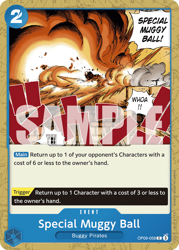Special Muggy Ball OP09-058 - Common OP-09 Emperors in the New World