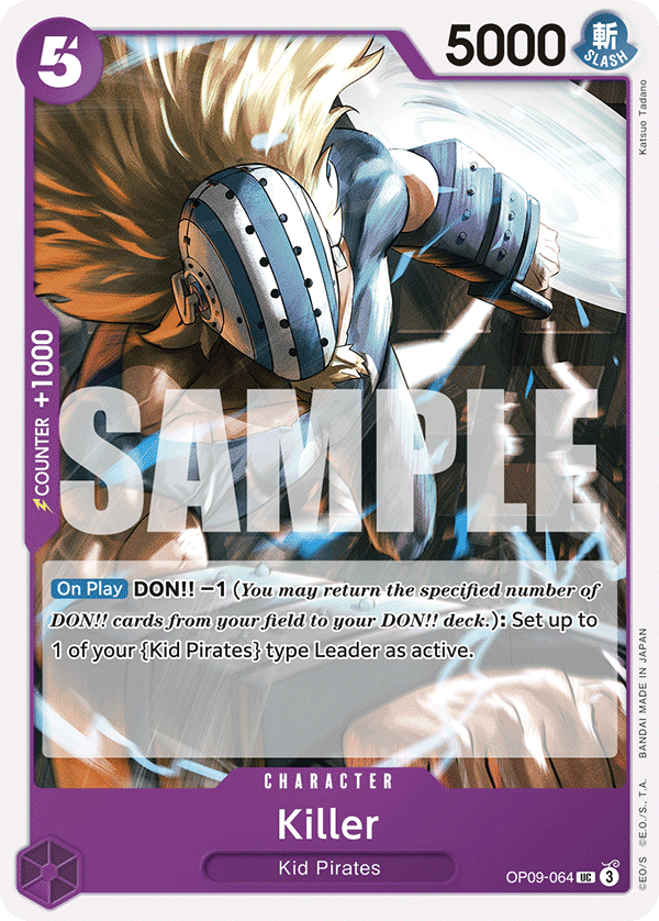Killer OP09-064 - Uncommon OP-09 Emperors in the New World