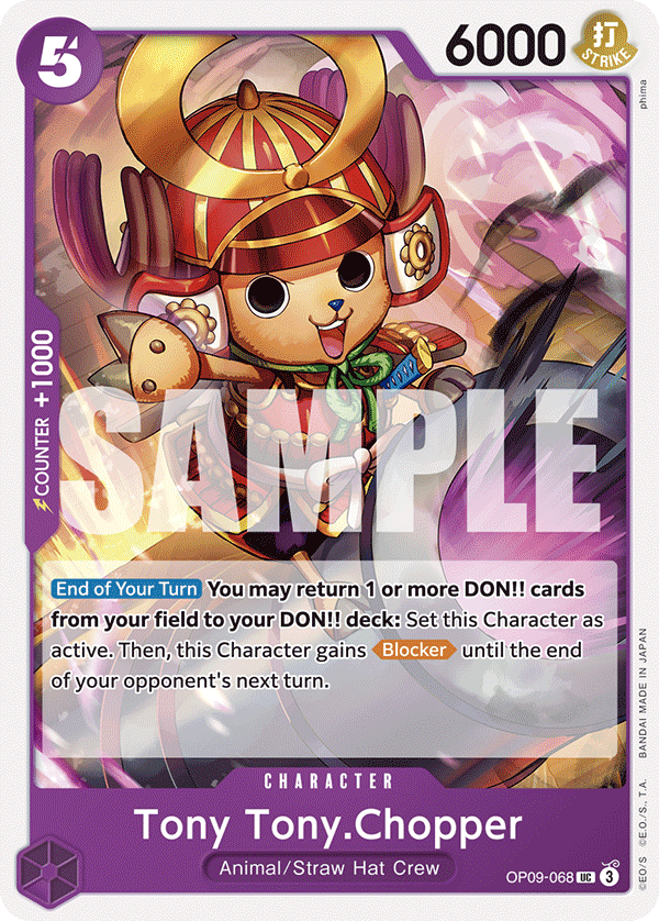 Tony Tony.Chopper (067) OP09-068 - Uncommon OP-09 Emperors in the New World