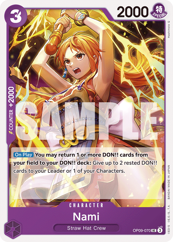 Nami (070) OP09-070 - Uncommon OP-09 Emperors in the New World