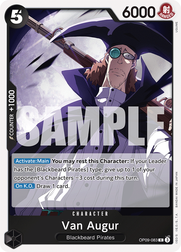 Van Augur OP09-083 - Rare OP-09 Emperors in the New World