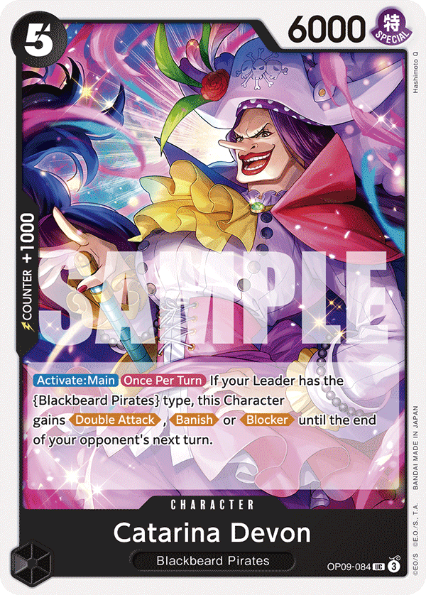 Catarina Devon OP09-084 - Uncommon OP-09 Emperors in the New World
