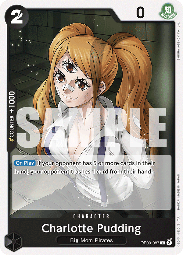 Charlotte Pudding OP09-087 - Common OP-09 Emperors in the New World