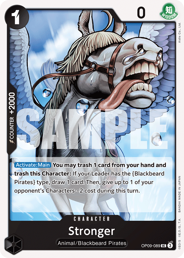 Stronger OP09-089 - Uncommon OP-09 Emperors in the New World