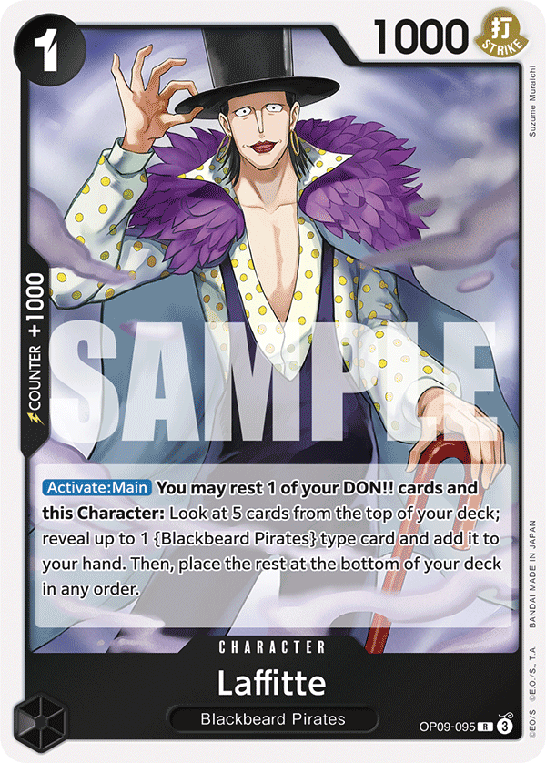 Laffitte OP09-095 - Rare OP-09 Emperors in the New World