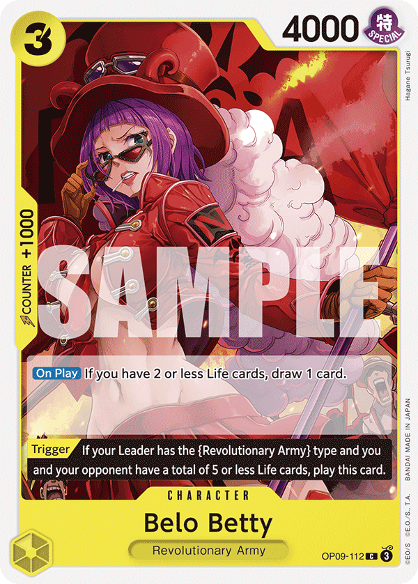 Belo Betty OP09-112 - Common OP-09 Emperors in the New World