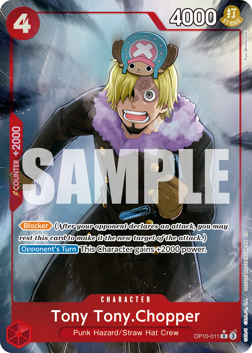 [ALTERNATE ART] Tony Tony.Chopper - #OP10-011 R [PRB-02] Premium Booster - THE BEST - VOL. 2