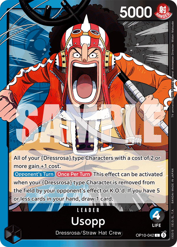 Usopp (042) OP10-042 -  Leader OP-10 Royal Blood