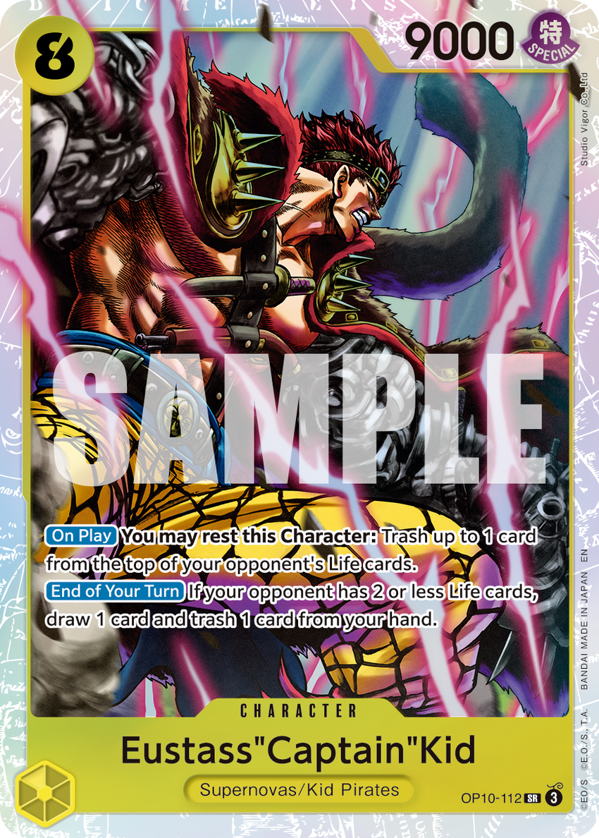 Eustass"Captain"Kid (Reprint) - Super Rare [PRB-02] Premium Booster - THE BEST - VOL. 2