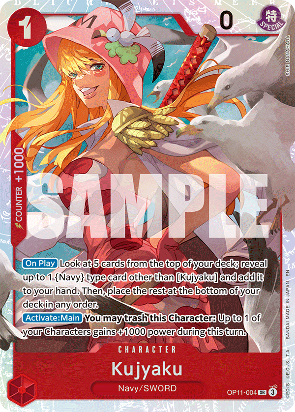 Kujyaku OP11-004 - Super Rare OP-11 A Fist of Divine Speed