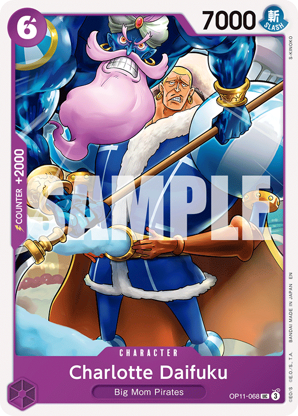 Charlotte Daifuku OP11-068 - Uncommon OP-11 A Fist of Divine Speed