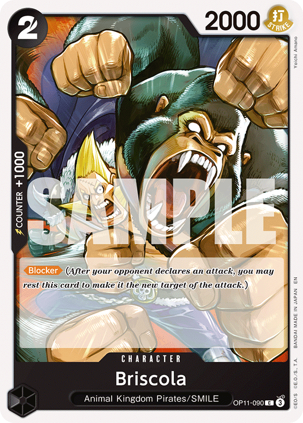 Briscola OP11-090 - Common OP-11 A Fist of Divine Speed