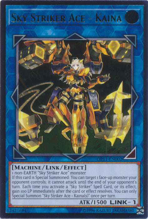 [US PRINT] Sky Striker Ace - Kaina - OP11-EN002 - Ultimate Rare