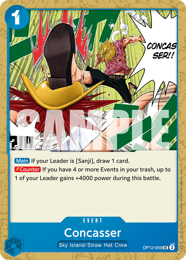 Monkey.D.Garp OP12-056 - Super Rare OP-12 Legacy of the Master