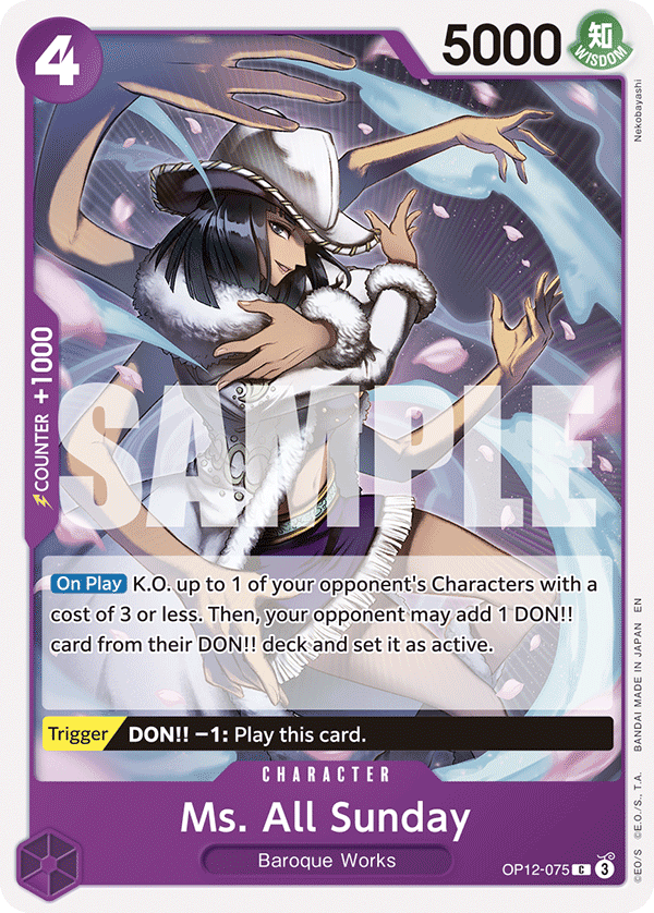 Silvers Rayleigh OP12-001 - Leader OP-12 Legacy of the Master