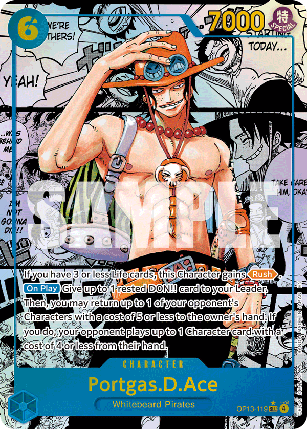 [MANGA]Portgas.D.Ace (119) OP13-119 - SEC* OP-13 Carrying On His Will