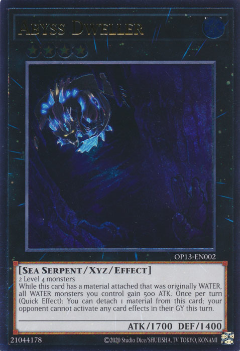 Abyss Dweller - OP13-EN002 - Ultimate Rare
