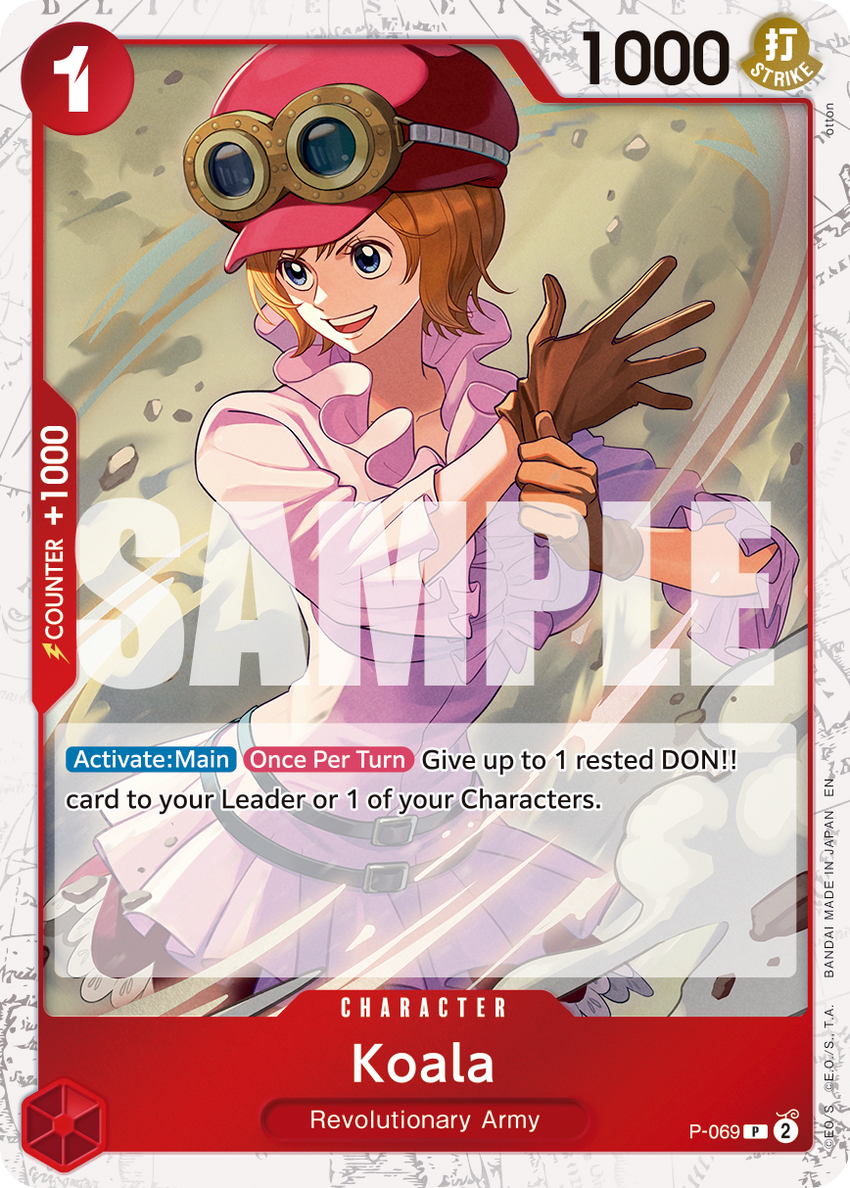 Koala P-069 -  [PIRATE FOIL]  [PRB-02] Premium Booster - THE BEST - VOL. 2
