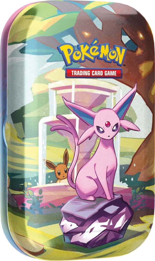 Pokemon TCG Scarlet & Violet 8.5 Prismatic Evolutions Mini Tin (Random Tin)