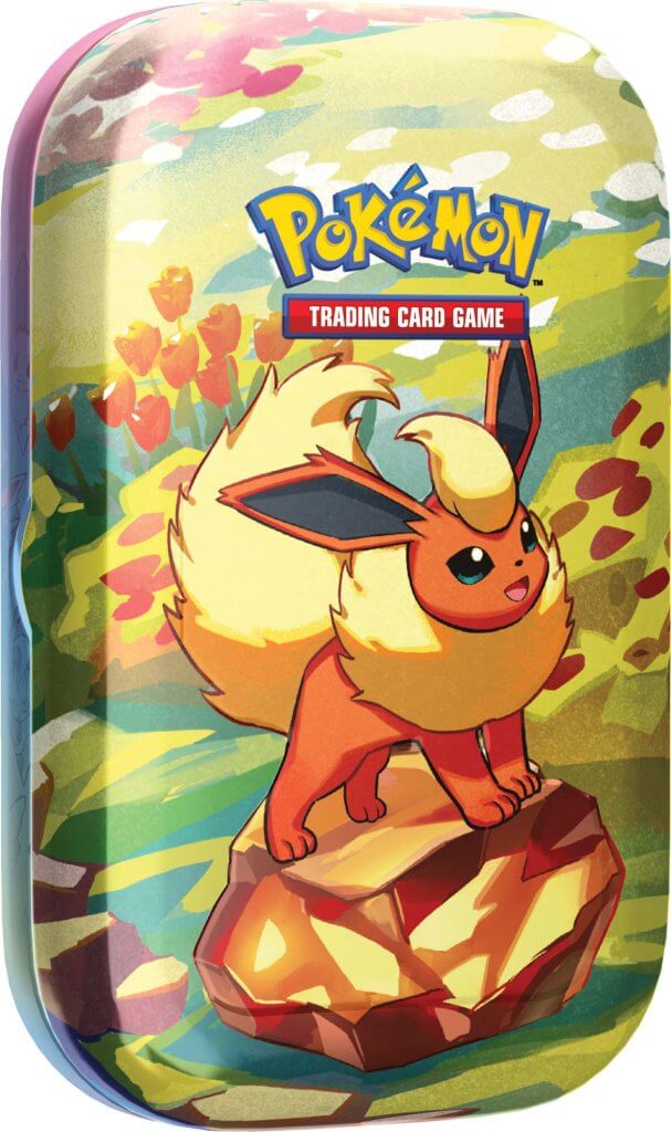 Pokemon TCG Scarlet & Violet 8.5 Prismatic Evolutions Mini Tin (Random Tin)