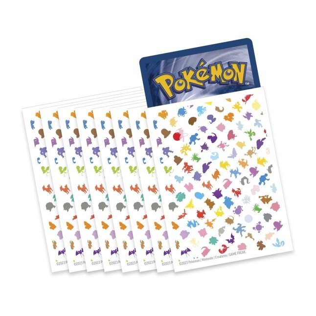 Pokemon TCG Scarlet & Violet 151 Card Sleeves 65x STANDARD Size