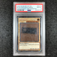PSA 8 Blue-Eyes White Dragon - GFP2-EN175 - Ghost Rare 1st Edition 793