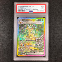 PSA 9 Leafeon ex - 144 - Pokemon Prismatic Evolutions Special Illustration Rare 045