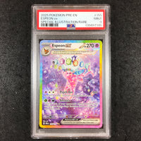 PSA 9 Espeon ex - 155/131 - Pokemon Prismatic Evolutions Special Illustration Rare 145