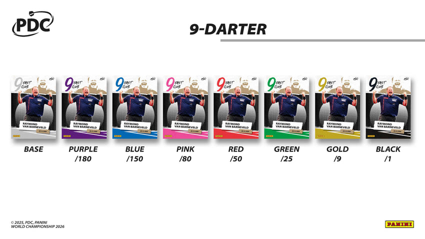 2026 Panini Darts PDC World Championship Premium Box