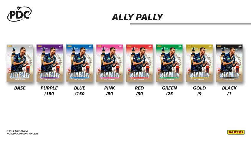 2026 Panini Darts PDC World Championship Collectors Box