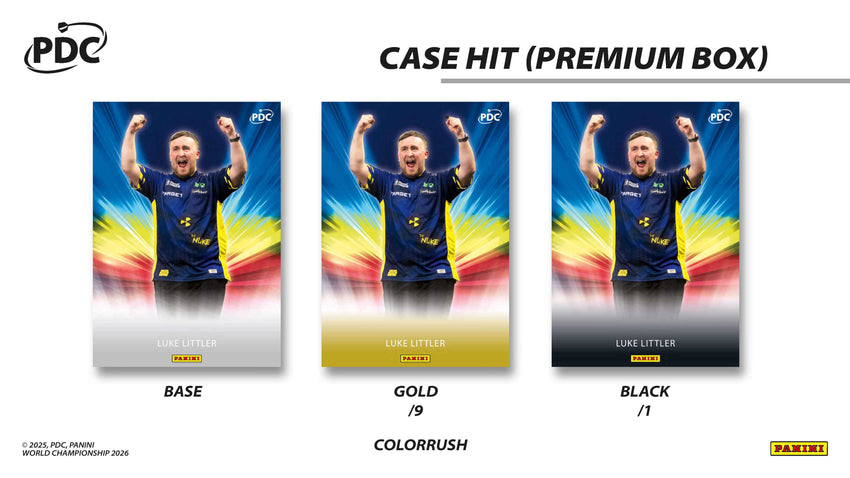 2026 Panini Darts PDC World Championship Collectors Box