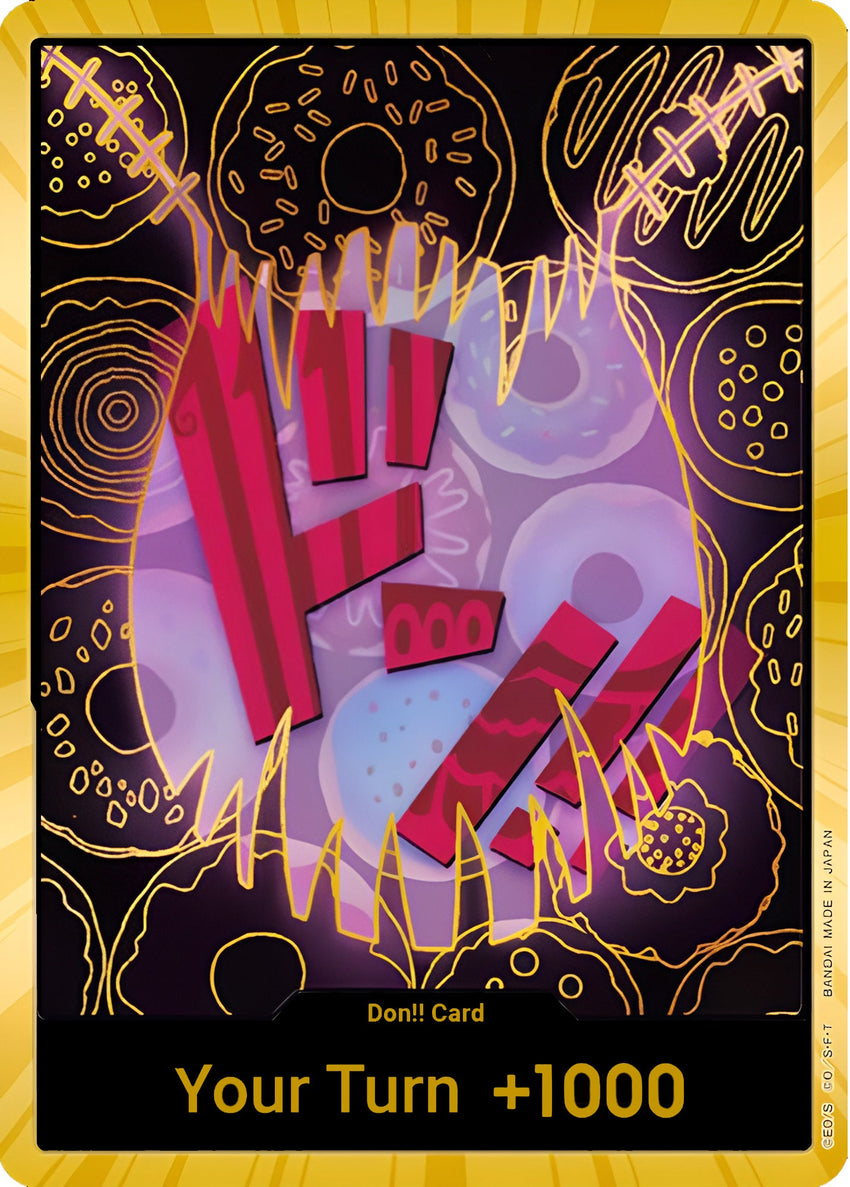 [GOLD] DON!! Card (Katakuri) PRB-01 THE BEST Premium Booster