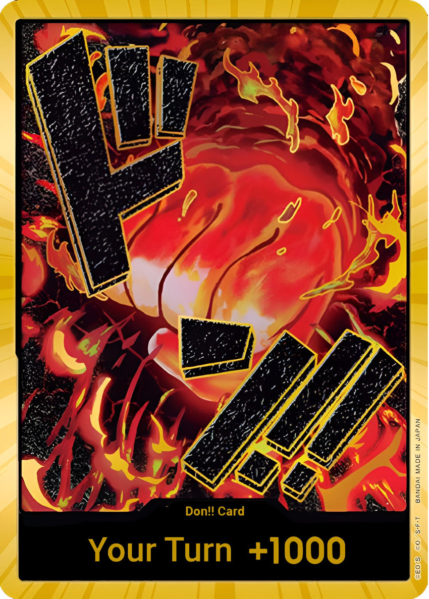 [GOLD] DON!! Card (Sakazuki) PRB-01 THE BEST Premium Booster