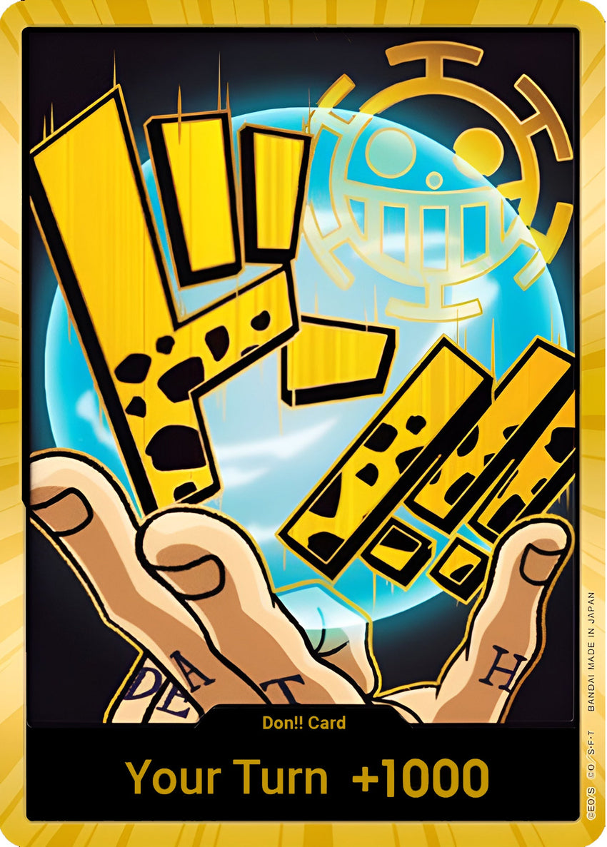 [GOLD] DON!! Card (Trafalgar Law) PRB-01 THE BEST Premium Booster