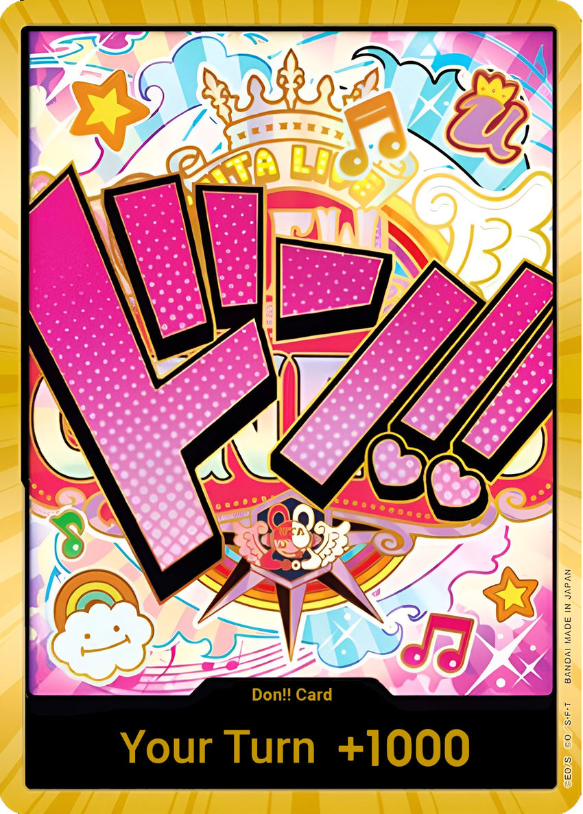 [GOLD] DON!! Card (Uta) PRB-01 THE BEST Premium Booster