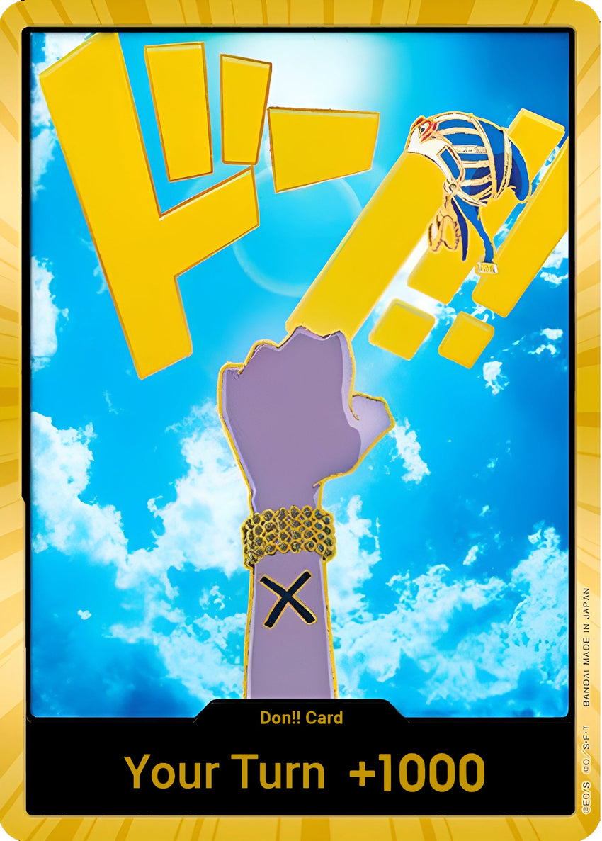 [GOLD] DON!! Card (Vivi) PRB-01 THE BEST Premium Booster