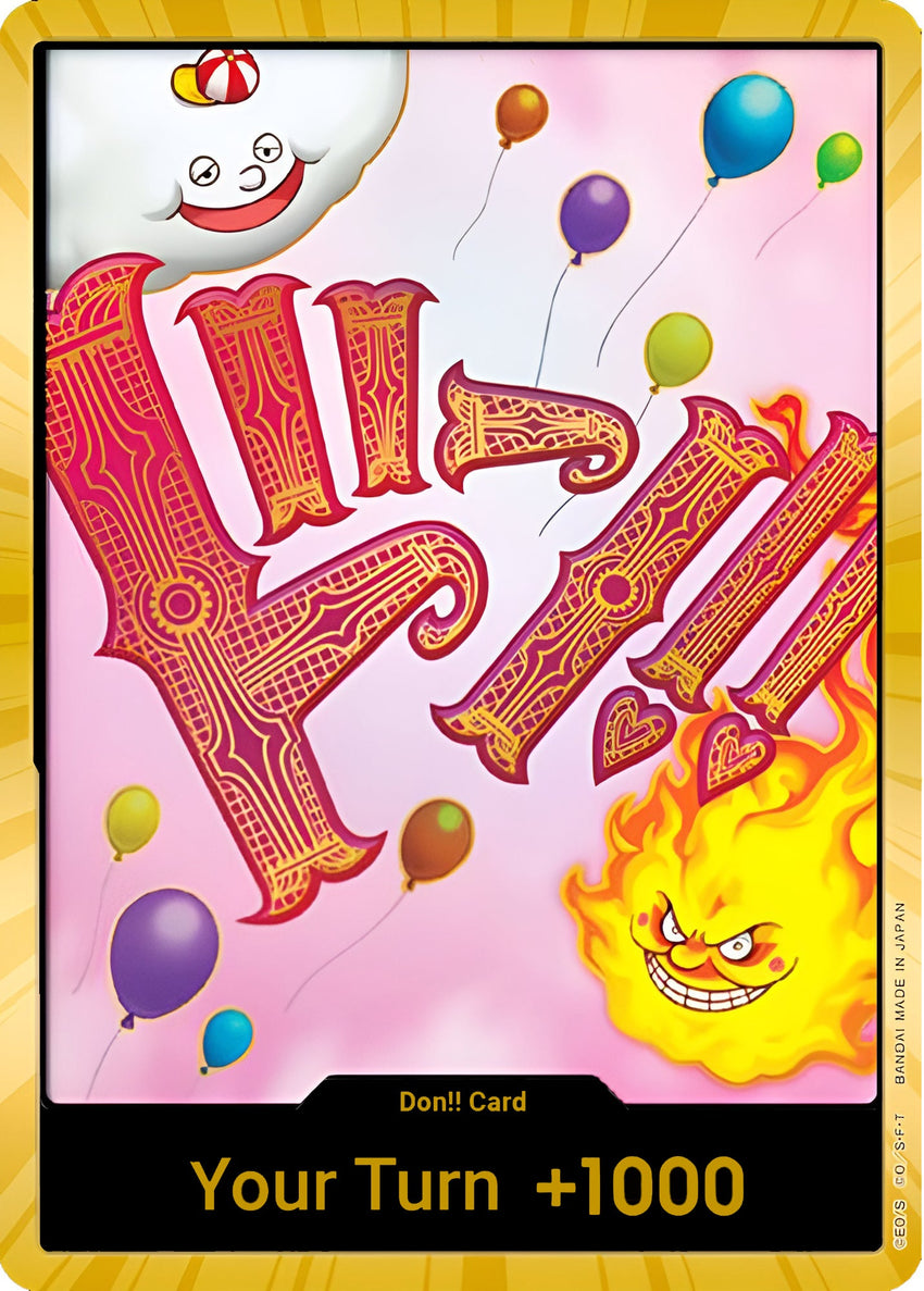 [GOLD] DON!! Card (Big Mom) PRB-01 THE BEST Premium Booster