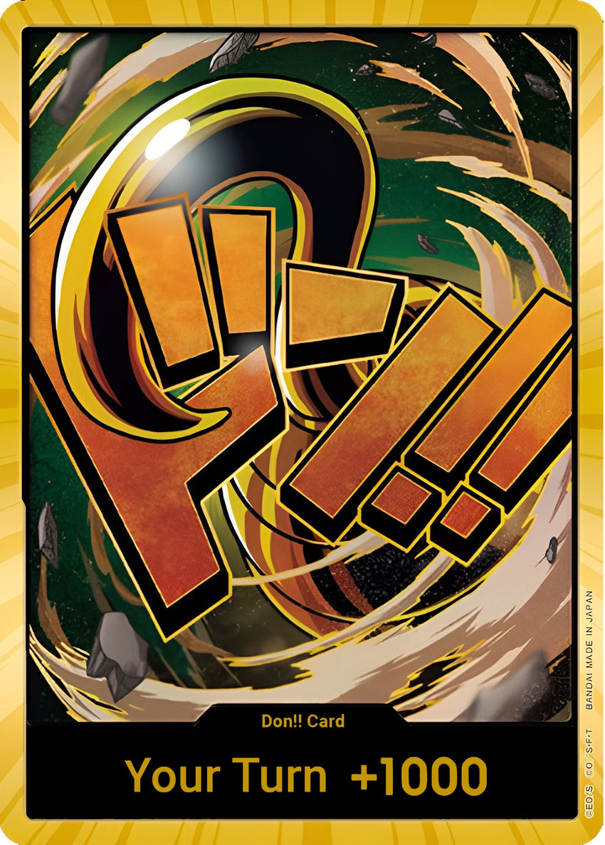 [GOLD] DON!! Card (Crocodile) PRB-01 THE BEST Premium Booster