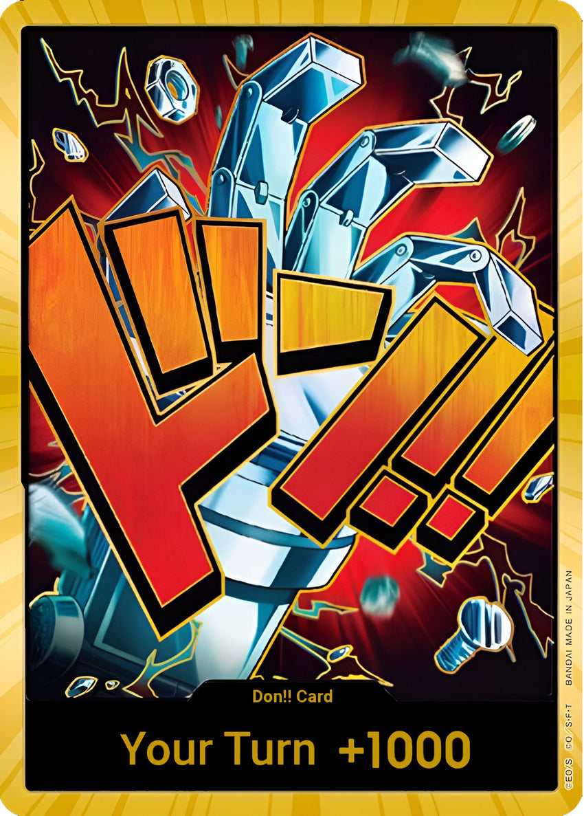 [GOLD] DON!! Card (Eustass"Captain"Kid) PRB-01 THE BEST Premium Booster