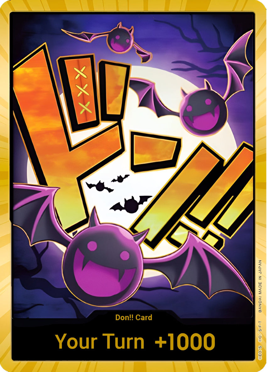 [GOLD] DON!! Card (Gecko Moria) PRB-01 THE BEST Premium Booster